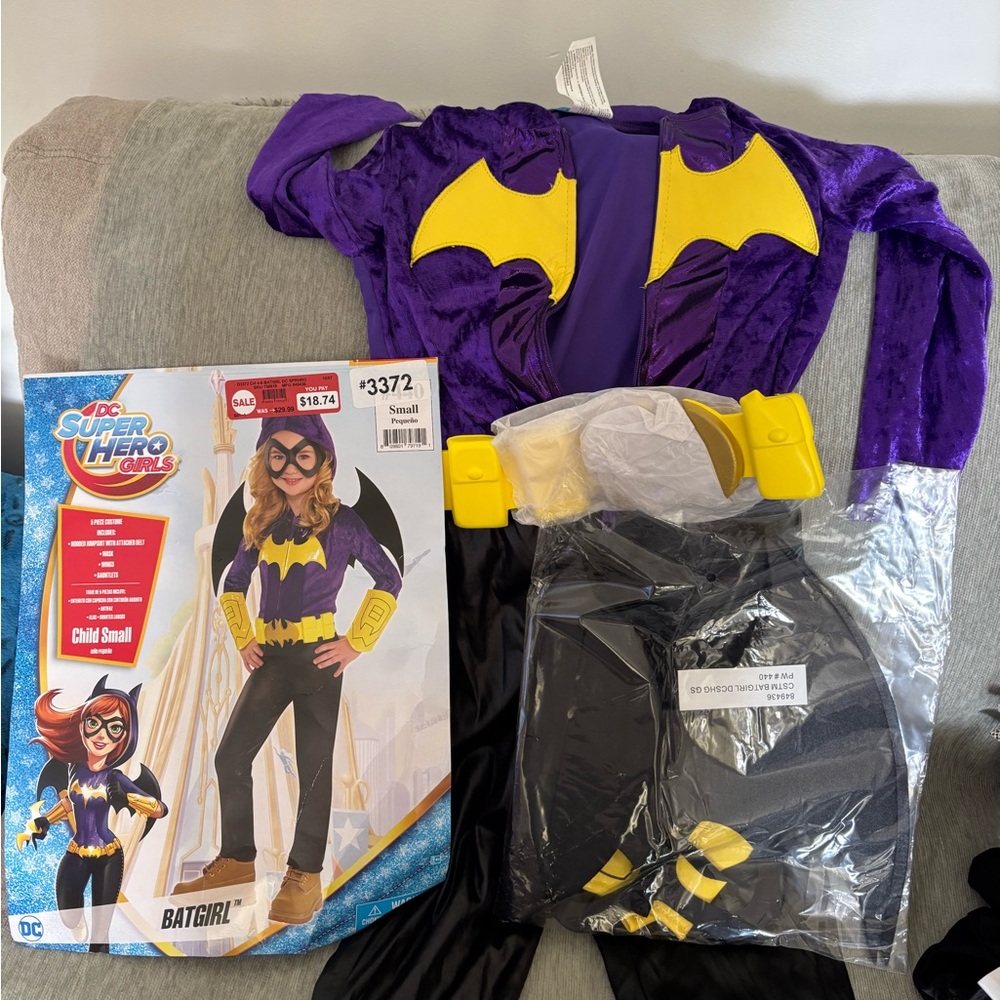 Child’s Small Bat Girl Costume